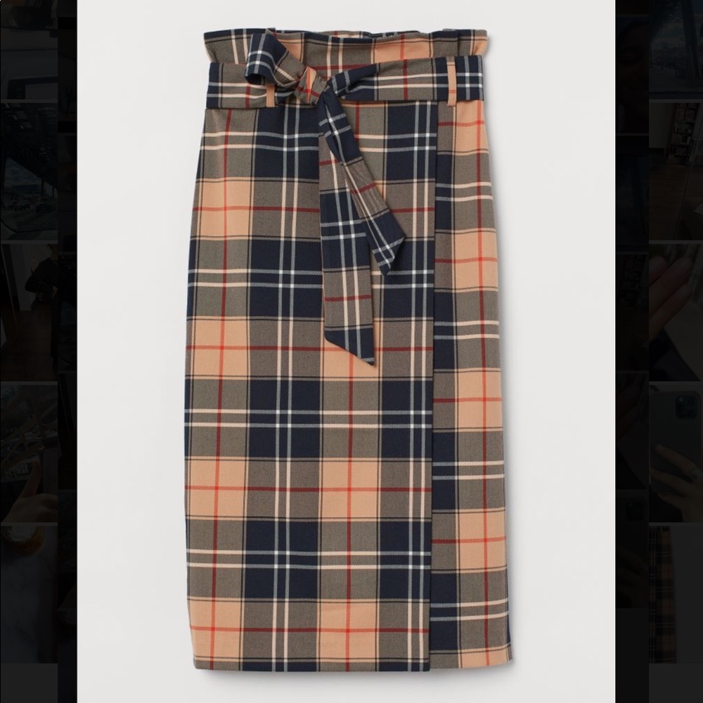 NWT-H&M WOMENS midi skirt.